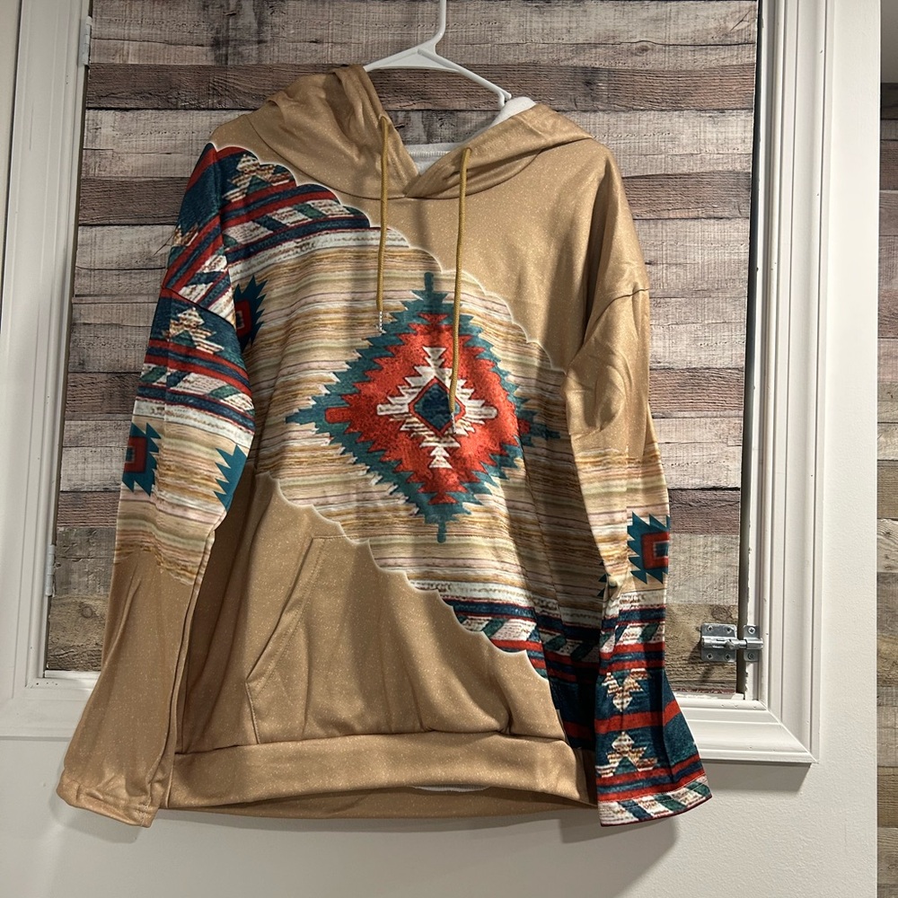NWOT Southwestern Hoodie